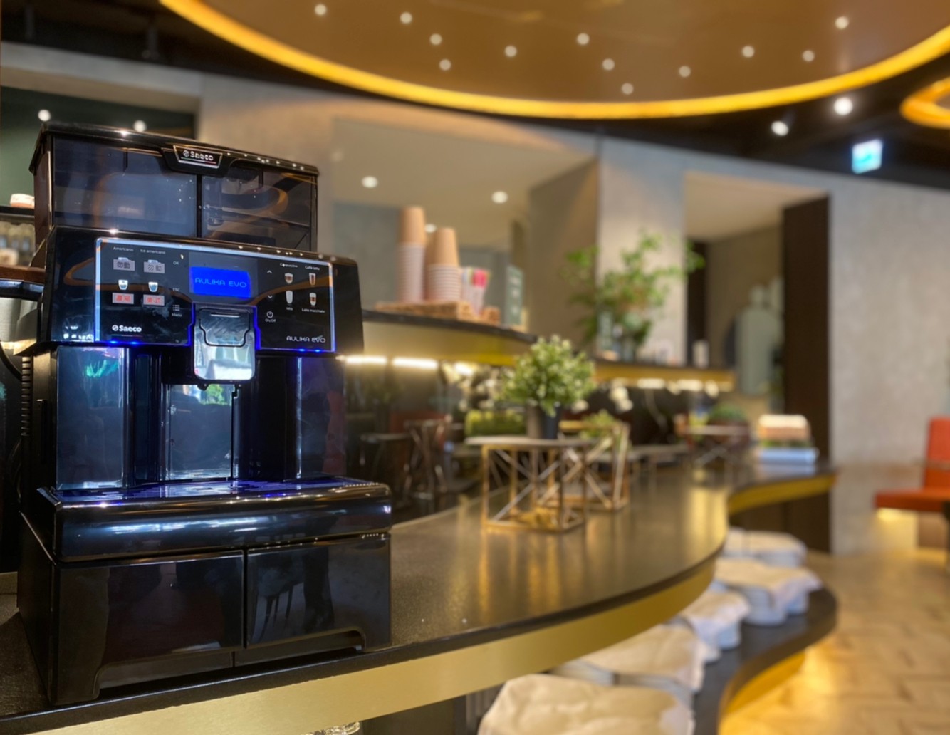 Saeco Aulika EVO buffet 全自動咖啡機 早餐 自助餐 高雄 台南  飯店 餐廳
