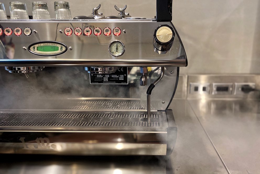 台南佳里咖啡館 GB5 義式咖啡機 la marzocco 雙孔 咖啡廳 營業用