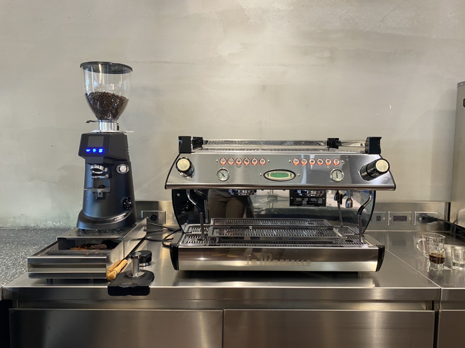 佳里咖啡館 GB5 F83E 吧台設備 定量磨豆機 義式咖啡 台南 高雄 屏東