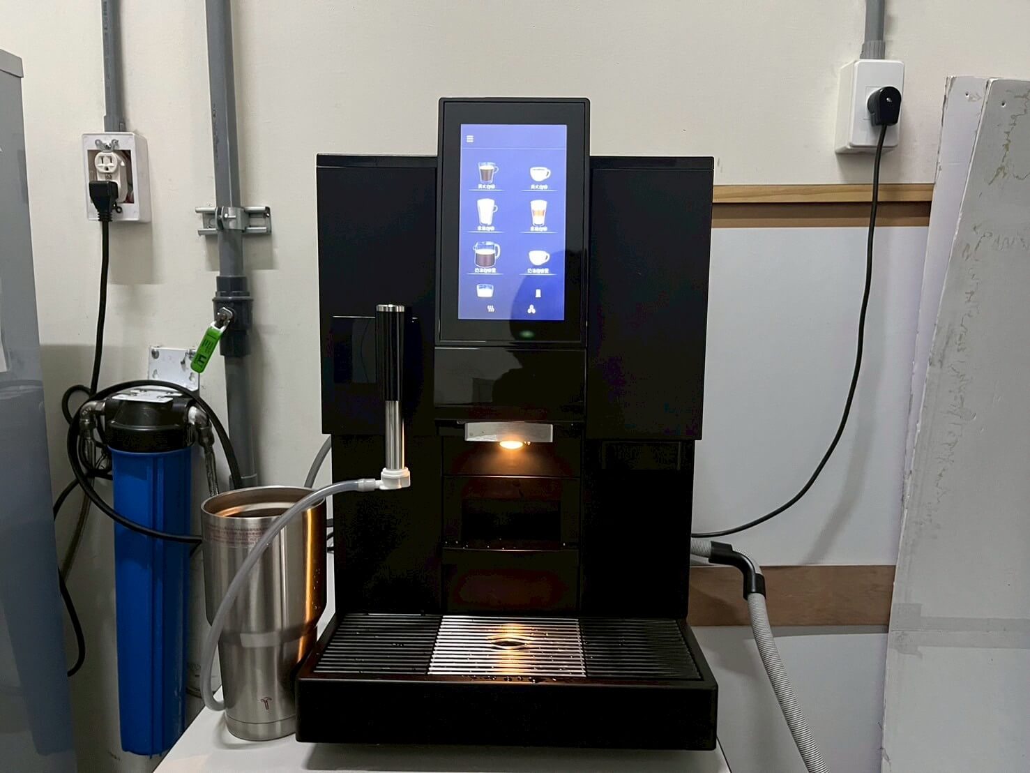 辦公室 茶水間咖啡機 WMF1100S 新款黑色 全自動咖啡機